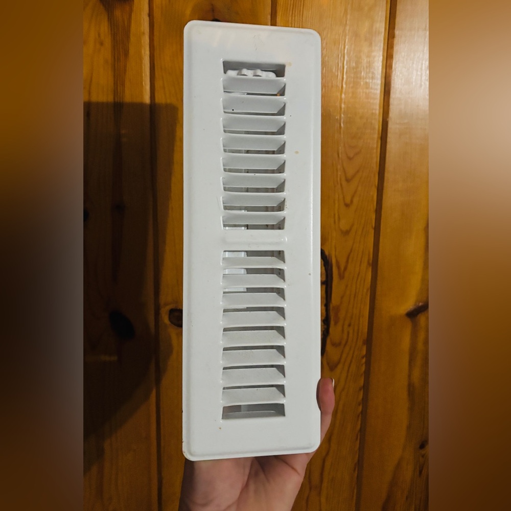 2 White Vent Cover for a travel trailer